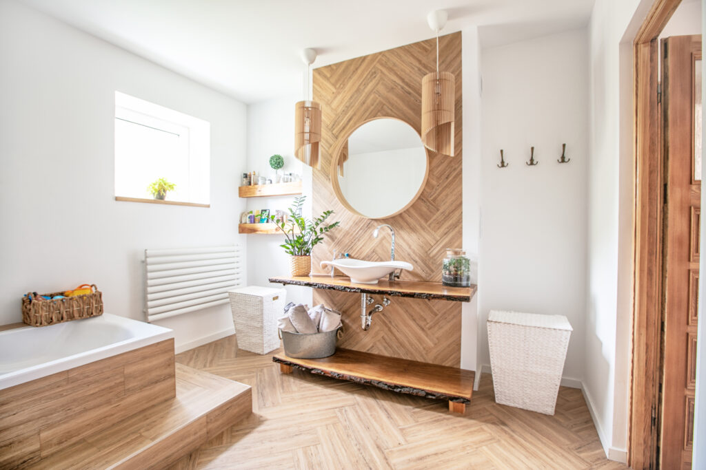 Bathroom Color Trends: The Best Schemes For A Modern Look Small bathroom in Greenville, SC